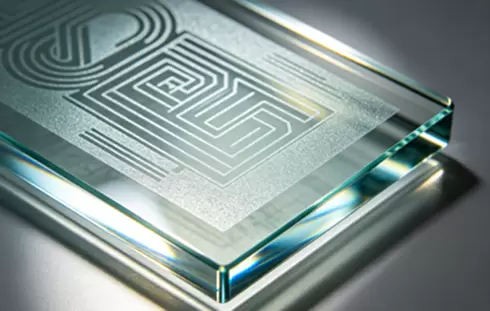 Silk Screen Glass