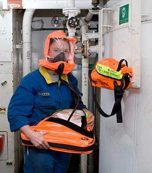 Fire self rescue equipment