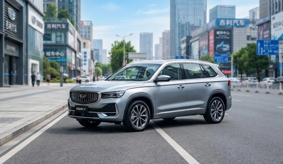 All-New Geely Side View