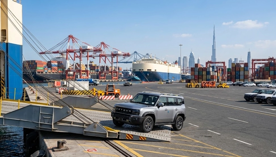 Jetour T2 Export from China to UAE: Import Guide